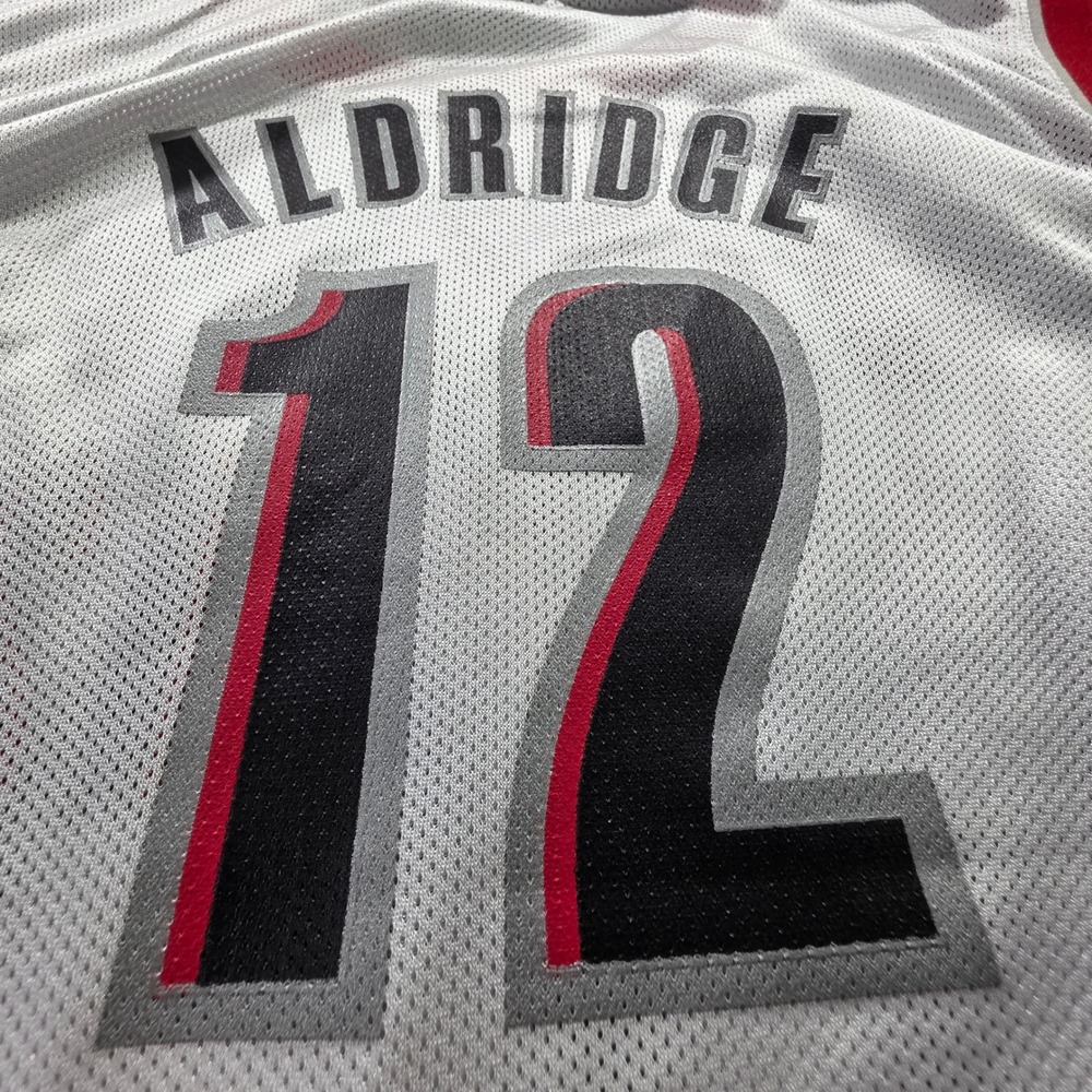 Adidas Portland Trail Blazers LaMarcus Aldridge 12 NBA Jersey Youth XL White